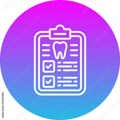 Dental Record Icon