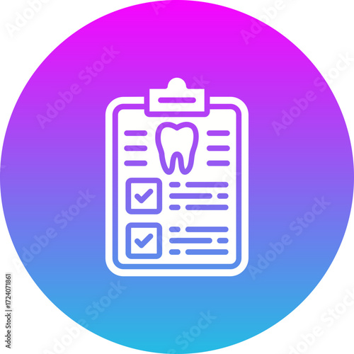 Dental Record Icon