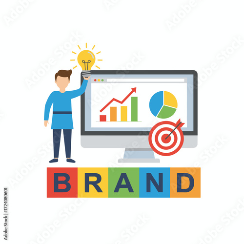 A branding expert creates a brand strategy to boost brand awareness