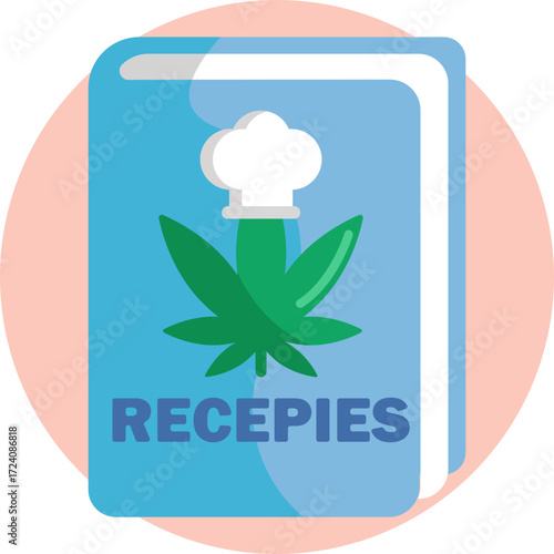 A book featuring cannabis-infused recipes and culinary tips.