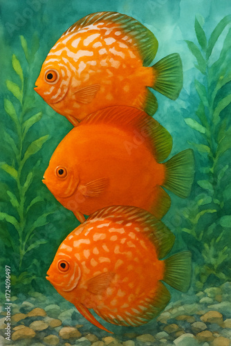 colorful tropical fish