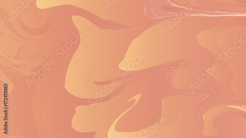 Abstract fluid art background in peach tones and creamy shades