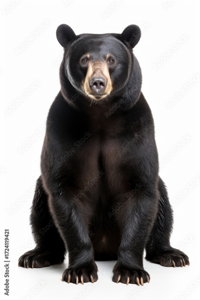 Fototapeta premium Bear wildlife mammal animal.