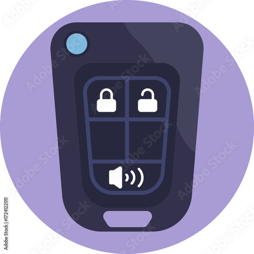 Key for car access and engine operation.