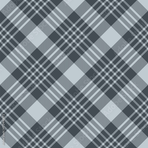 Checkered design for prints. Seamless gray, grey color check pattern.Repeating patern plaid.  Repeated tartan fabric.Ekose texture. Madras flannel.Vector scottish fabriс.Checker line.Stripe gingham