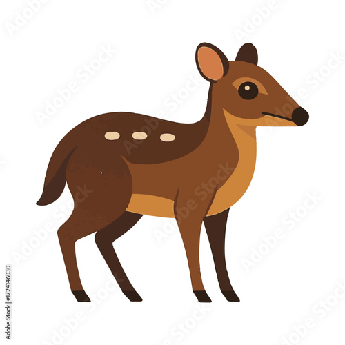 
mouse deer illustration design
