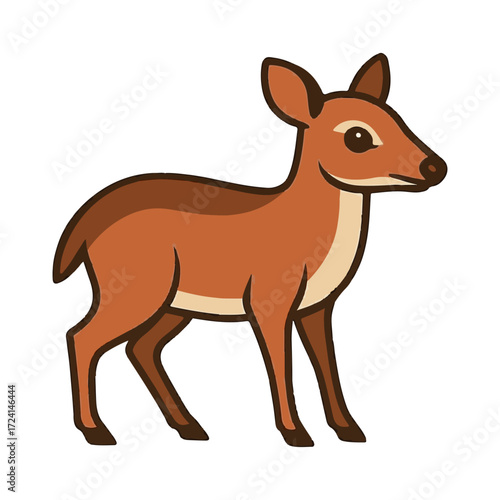 
mouse deer illustration design

