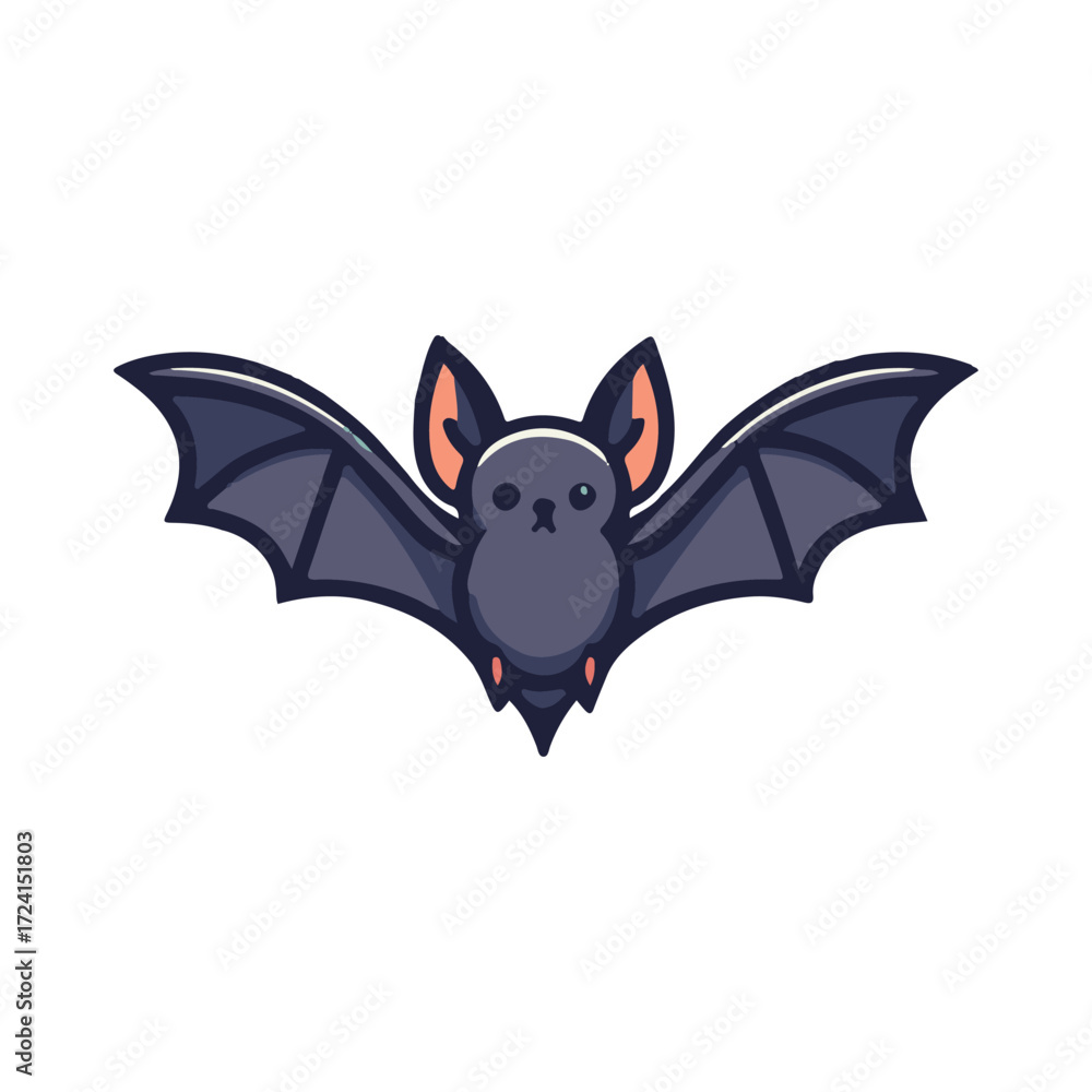 Obraz premium bat illustration design