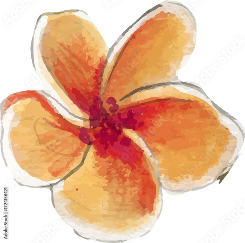 Tropical Floral Vector Pattern