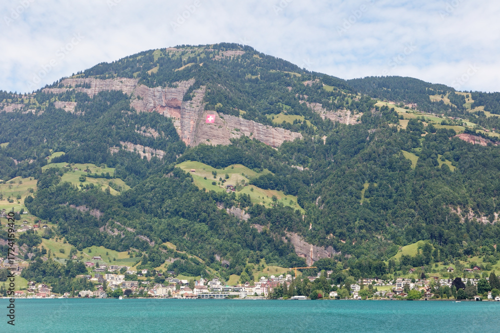 Fototapeta premium Approaching Vitznau