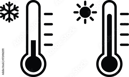 Thermometer icons