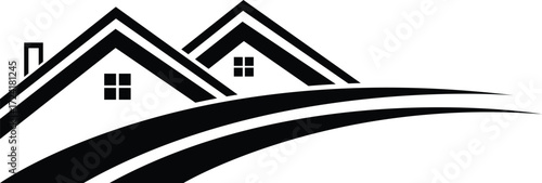 driveway with house icon