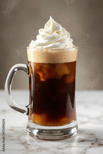 Irish Coffee Mug with Whipped Cream