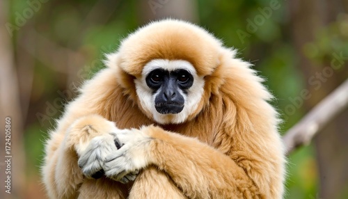 Wallpaper Mural Close-up of a golden-brown monkey Torontodigital.ca