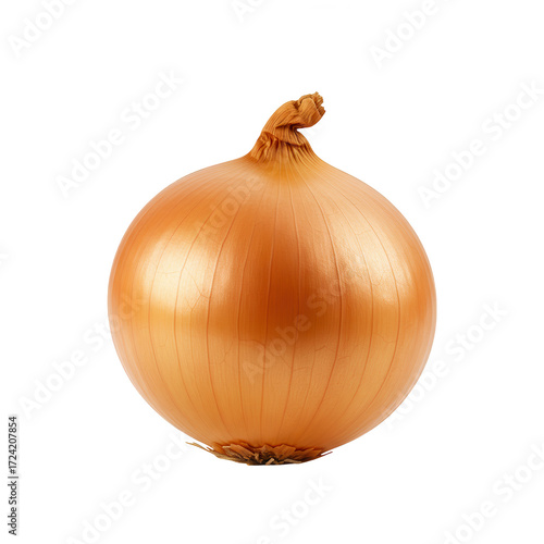 Wallpaper Mural Single yellow onion isolated on transparent background Torontodigital.ca