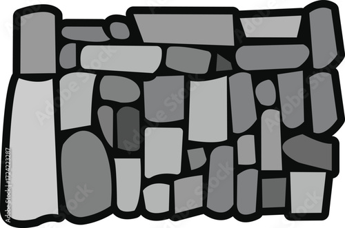unique stone icon