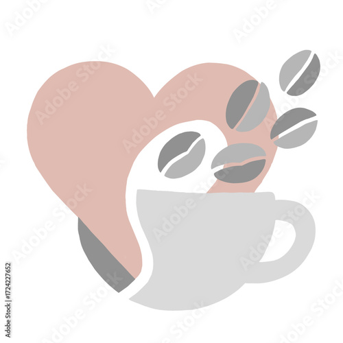 Amar al café (simbólico).