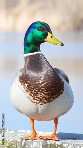Close-up of a mallard duck (1)