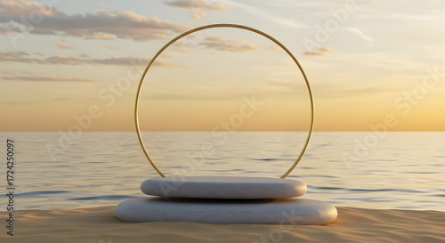 Elegant Sunset Beach Product Showcase 