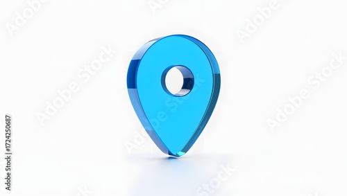 Minimal glassmorphism location pin icon representing map, place, or navigation marker in digital applications, map pointer, 3d rendering Free Download Minimal glassmorphism location pin icon representing map, place, or navigation marker in digital applications, map pointer, 3d rendering - GFXLoad