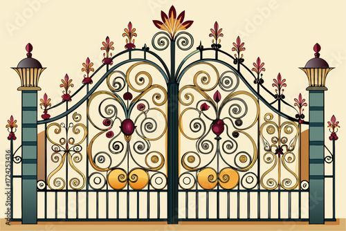 "If you love original and luxurious designs, wrought iron fences with handmade designs are the best choice. With artistic twists and delicate details, these railings add a special splendor to your hom