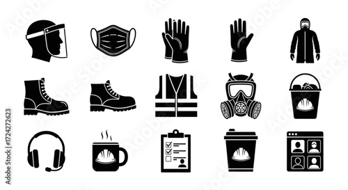 PPE Collection in a Modern Workplace Environment