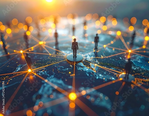 Global network of people