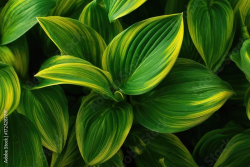 Close-up of vibrant green and yellow foliage (1)