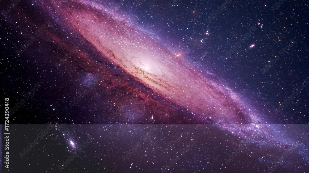 Fototapeta premium space galaxy background