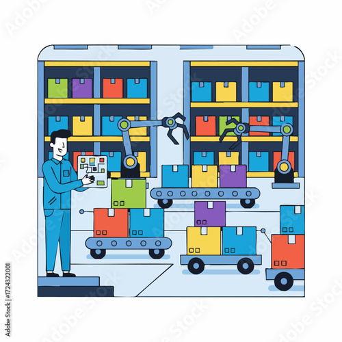 The Symphony of an Automated Warehouse