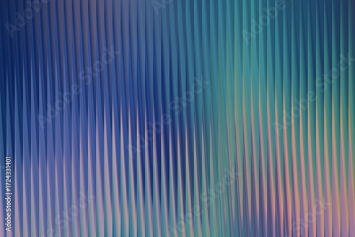 Abstract Blurred Vertical Stripes: Serene Teal, Blue, and Rose Hues