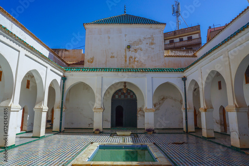 Cuadro en lienzo Famous Tourist Attractions in Tlemcen: The Sidi Boumediene Site, Algeria,