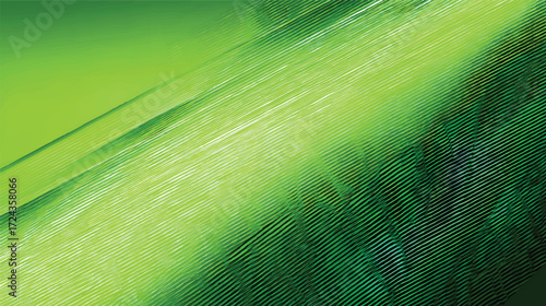 Abstract white and green gradient with horizontal lines and light flare texture.