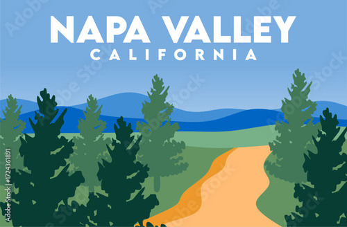 beautiful views in Napa Valley, California