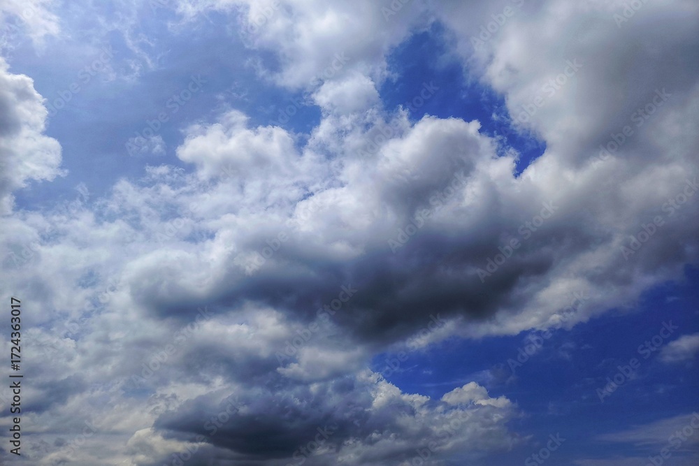 Fototapeta premium blue sky with clouds