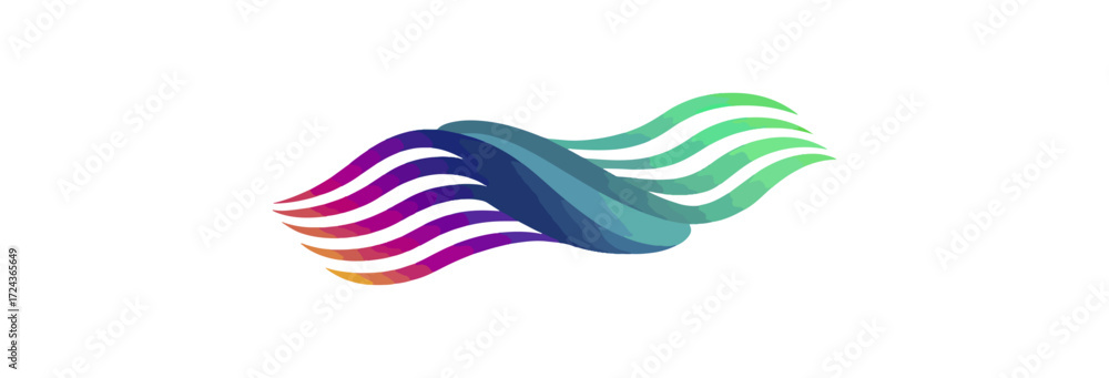 Obraz premium Abstract colorful design element