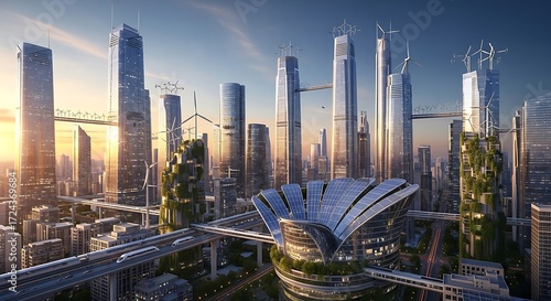Futuristic Cityscape. (32)