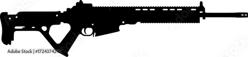Barret Mrad guns silhouette vector art
