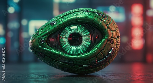 Futuristic eye device