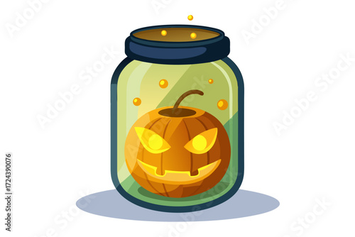 A mysterious haunted library illustration featuring enchanted books flying like bats in the moonlit night. Perfect for Halloween backgrounds, spooky party invitations, eerie posters, gothic fantasy ar
