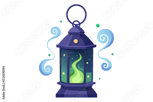 A mysterious haunted library illustration featuring enchanted books flying like bats in the moonlit night. Perfect for Halloween backgrounds, spooky party invitations, eerie posters, gothic fantasy ar