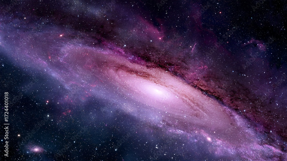 Fototapeta premium space galaxy background