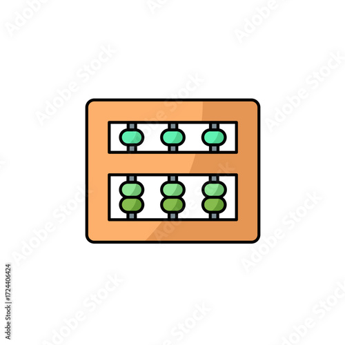 Colorful Abacus Concept