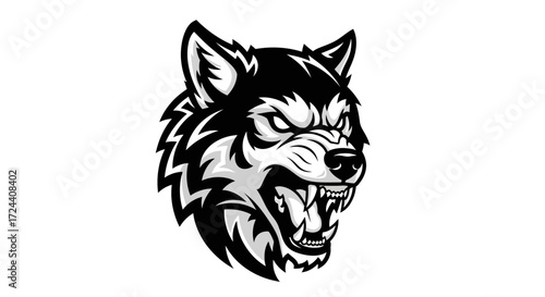 head of a wolf