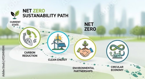 Net Zero Sustainability Path: Carbon Reduction to Circular Econo