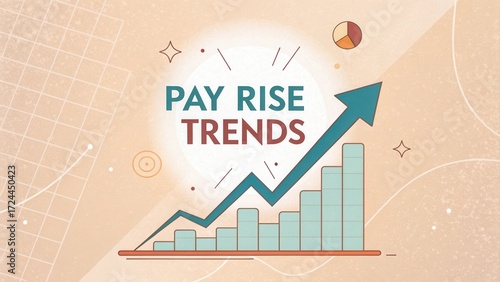 Wallpaper Mural Insightful Analysis of Pay Rise Trends Illustrated with Graphs and Charts for Financial Growth and Employment Insights Torontodigital.ca