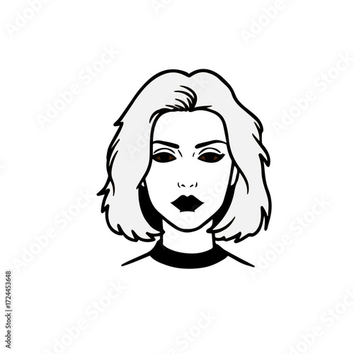 Mysterious Woman Portrait