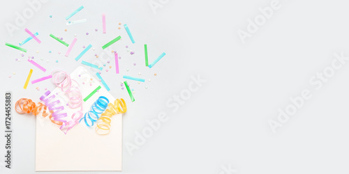 Envelope with serpentine an...