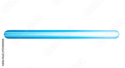 Free Download Abstract blue light tube with glowing stripes on white background - GFXLoad