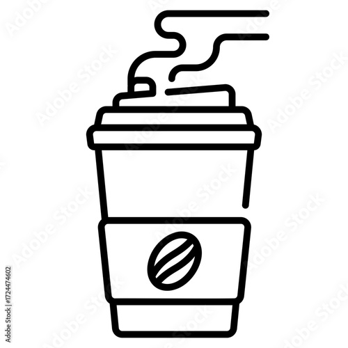 Coffee Drink Line Icon